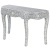 Консоль серый орнамент отделка кость BONE INLAY CONSOL TABLE