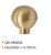 Мебельная ручка HOME DECO Brass Knobs QS-HK0004