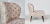 Кресло с розовым орнаментом KELIM Pattern Кресло с розовым орнаментом KELIM Pattern