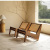 Кресло с сеточкой Eichholtz Chair Aubin