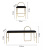 Дизайнерский стул Metal frame and boucle