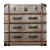 RH Richards Polished Aluminum Trunks Chest RH Richards Polished Aluminum Trunks Chest