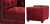 Кресло Eichholtz Chair Paolo Red Кресло Eichholtz Chair Paolo Red