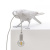 Настольная лампа Seletti Bird Lamp White Playing designed by Marcantonio Raimondi Malerba