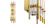 Бра Wall Lamp Sparks L Gold Бра Wall Lamp Sparks L Gold