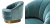 Кресло Eichholtz Chair Hadley Turquoise Кресло Eichholtz Chair Hadley Turquoise