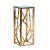 Подставка Serene Furnishing Gold Clear Glass Top stand