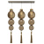 Люстра Heathfield Lighting - Medina Linear 3 Chandelier Люстра Heathfield Lighting - Medina Linear 3 Chandelier