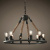 Люстра Loft Old Castle Rope Chandelier