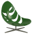 Кресло Monstera lounge chair designed by Philip Ahlström