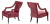 Кресло Eichholtz Chair Ermitage Bordeaux Кресло Eichholtz Chair Ermitage Bordeaux