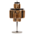 Настольная лампа 1920S Odeon Cognac Glass Table Lamp Three-Level Настольная лампа 1920S Odeon Cognac Glass Table Lamp Three-Level