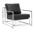 Кресло Black Calfskin Armchair designed by Stephen Kenn and Simon Miller