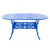 Обеденный стол Industry Collection ALUMINIUM OVAL TABLE – SKY BLUE