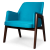 Кресло Gregory light blue