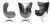 Кресло Egg Aviator designed by Arne Jacobsen Кресло Egg Aviator designed by Arne Jacobsen