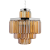 Люстра RH 1920s Odeon Smoke Chandelier 50/4 Люстра RH 1920s Odeon Smoke Chandelier 50/4