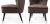 Кресло Flice Chair brown