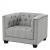 Кресло Eichholtz Chair Paolo Grey Кресло Eichholtz Chair Paolo Grey