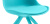 Стул на колесиках Pure Color Blue Стул на колесиках Pure Color Blue