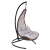 Подвесное уличное кресло Egg Half brown Подвесное уличное кресло Egg Half brown
