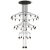 Люстра Vibia Wireflow Chandelier 0378 LED Suspension 42 lamp designed by Jordi Vilardell Люстра Vibia Wireflow Chandelier 0378 LED Suspension 42 lamp designed by Jordi Vilardell