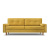 Alcott SVEN Charme Sofa Диван желтый велюр Alcott SVEN Charme Sofa Диван желтый велюр