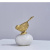 Статуэтка Птичка на подставке из агата