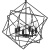 Люстра CUBIST Chandelier Black