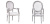 Стул REGENCY MEDALLION ARMCHAIR Avory Linen