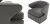 Кресло Eichholtz Chair Dorset Grey Кресло Eichholtz Chair Dorset Grey