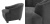 Кресло Eichholtz Chair Polaris Black
