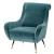 Eichholtz Chair Giardino turquoise Кресло Eichholtz Chair Giardino turquoise Кресло