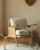 Кресло Wooden armrests